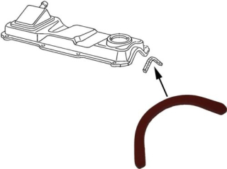 Těsnění ventil víka/přední - Typ 25/Golf/Jetta/Porsche 924 (1974 » 90)