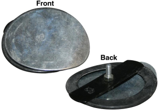 Záslepka zadního blatníku L/P - Porsche 911/912 (1963 » 89)