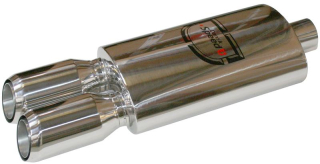 Výfuk sport S/S dual 610x60mm (koncový díl)