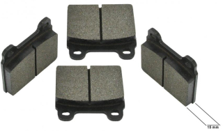 Destičky brzd/přední - Typ 2 (1970 » 72)