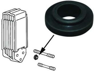 Těsnění/chladič oleje - Typ 1/2/3/14/25/181/Golf/Jetta/Porsche 914/4 (1969 »)