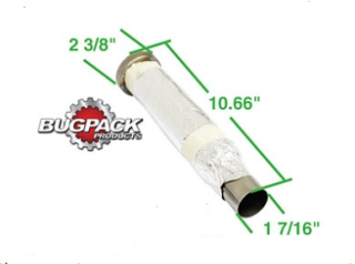 Vložka koncovky výfuku/270x60mm (#18-1047-0)
