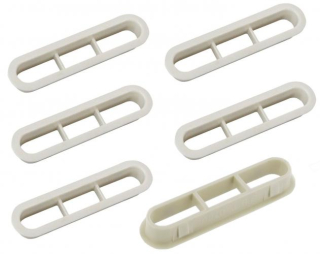 Mřížky ventilace/vnitřní bílé - Typ 1 (1971 »)