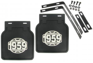 Zástěrky zadní černé/logo 1959 - Typ 1 (» 1959)