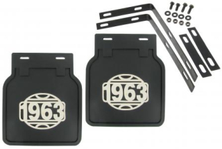 Zástěrky zadní černé/logo 1963 - Typ 1 (» 1963)