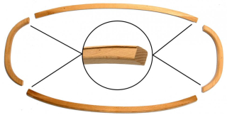 Rám/zadní sklo - T.1 Cabrio (1962 » 74)