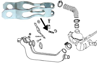 Držák struny topení/výměník tepla - Typ 1/2/3/4/14/25/181 (» 2003)