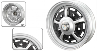 Kolo Sprintstar/ocel šedo/černé 5x205mm ET +10 (5.5x15)
