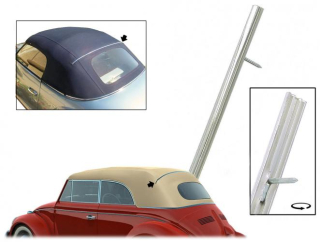 Lišta krycí Alu/horní - T.1/14 Cabrio (» 1967)