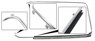 Sametka OE/stahování skla dveří/vnější L - Typ 2 (1967 » 79)