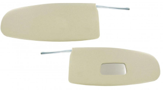 Clony sluneční+zrcátko OE/bílé - Typ 1+Cabrio (1959 » 64)