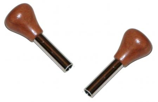 Pojistky dveří chrom/dřevo - Typ 1/2/3/14 (1966 » 03)