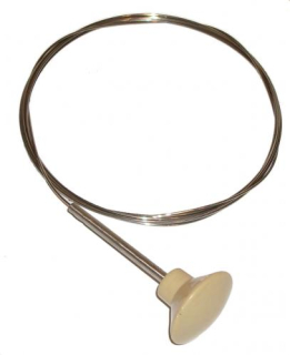 Struna+knoflík slonová kost/otvírání přední kapoty - Typ 1/3/14 (1952 » 68)