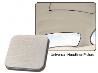 Čalounění stropu OE/střešní okno/bílý mačkaný vinyl - Typ 1 (1972 »)