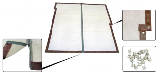 Moskytiéra posuvných dveří/zip - Typ 2 (1967 » 79)