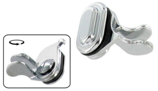 Západka posuvného okna chrom/L - Typ 2 (1955 » 67)