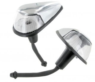 Světla směrová přední čirá/chrom - Typ 1/181 (1963 » 74)