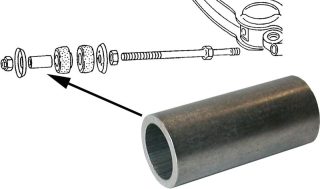 Pouzdro distanční/přední - Typ 25 (1979 » 92)