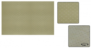 Čalounění stropu bílo/béžový vinyl - Typ 1 (faltdach/šíbr)