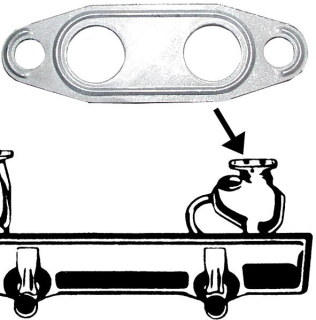 Těsnění předehřev/dual - Typ 1 motor (1970 »)