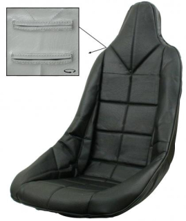 Potah sedadla/černý vinyl - T.1 Buggy/Baja (#62-2300-0)