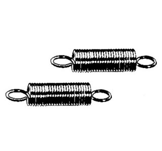 Pružiny vratné/ukazatele směru - Typ 1/2 (» 1960)