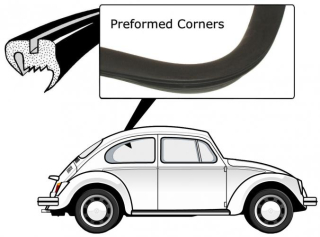 Těsnění skla plné/boční L - Typ 1 (1964 »)