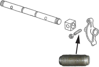 Šroub 10mm/seřízení vůle ventilů - Typ IV motor (1.8/2.0cc)