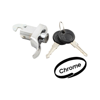 Zámek víka motoru OE/chrom - Typ 1/2 (1966 » 71)