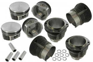 Písty p.p/válce 94mm/71/1971cc - Typ 2/4/25/Porsche 914 (IV motor)