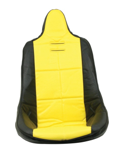 Potah sedadla černo/žlutý vinyl - T.1 Buggy/Baja (#62-2300-0)