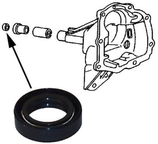Gufero příruby převodovky/řazení - Typ 1/2/3/14/25/181/Golf/Jetta (1960 » 03)