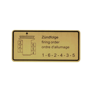 Samolepka/zapalování - Porsche 911 (1963 » 78)