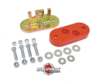 Adaptér převodovky přední 2body/červený uretan - Typ 1/14/181 (1960 » 72)