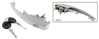 Klika dveří chrom L/P - Typ 1/3/14 (1967 » 03)