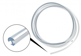 Lišta těsnění oken plast/chrom/250cm - Typ 1/2/3 (1971 »)