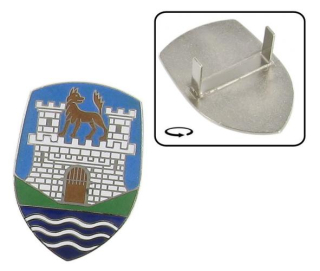 Znak přední kapoty/Wolfsburg modrý - Typ 1 (1951 » 59)