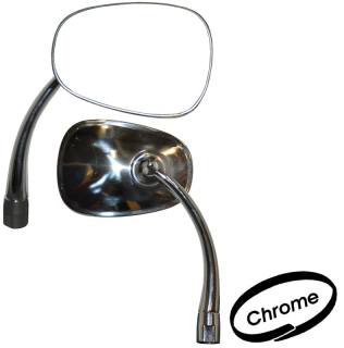 Zrcátko zpětné chrom/P - Typ 1 EU (1960 » 67)