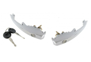 Kliky dveří OE/chrom/jeden klíč - Typ 1/3/14 (1967 » 03)