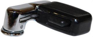 Klička ventilace/chrom L - VW Golf Cabrio/Golf/Jetta/Scirocco (1974 » 93)