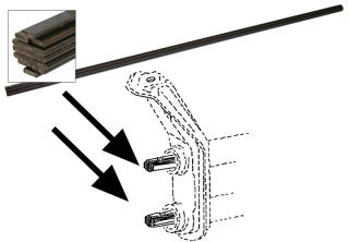 Torzní pružiny/přední náprava - Typ 1/14/181 (1965 » 03)