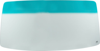 Sklo čelní/zelené/zelený pruh - Typ 25 (1979 » 92)