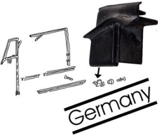 Klínek zadní/stahování skla dveří/L - T.1 Cabrio (1964 » 80)