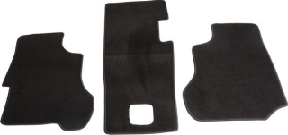Koberce podlahy přední/černé - Typ 25 (1979 » 92)