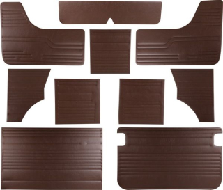 Panely interiéru/hnědý vinyl - Typ 2 (1967 » 79)