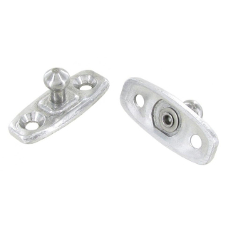 Čepy držáku rámu/čelní sklo - VW 181 (1969 » 79)