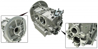 Blok motoru Alu/90mm - Typ 1/3 motory (85.5-88/69mm)