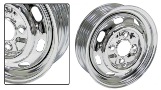 Kolo ocelové/chrom 4x130mm ET +45 (4.5x15)