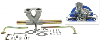 Potrubí sání/centrální - Typ 1 motor (HPMX/40-48IDF)