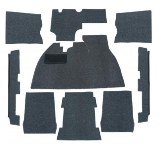 Koberce podlahy/šedé - Typ 1 (1972 »)